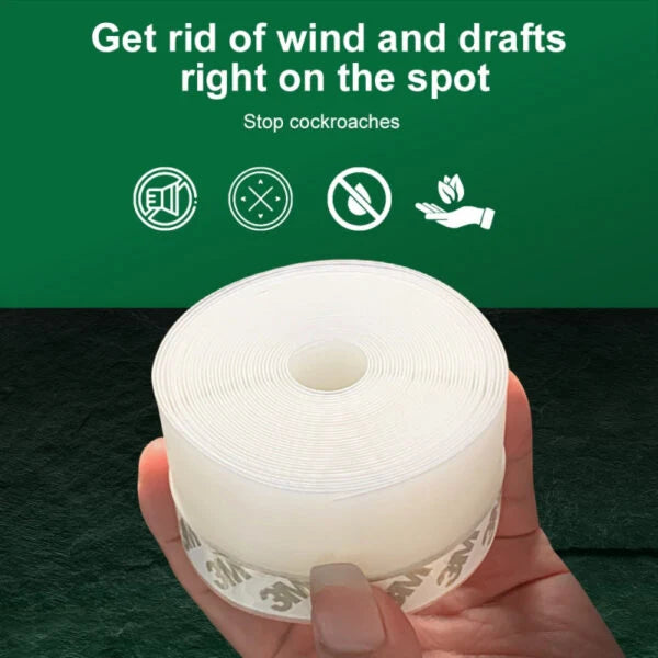 5M Door Gap Sealing Strip To Prevent Insects And Make The Room Air, Sound, Dust & Water Proof