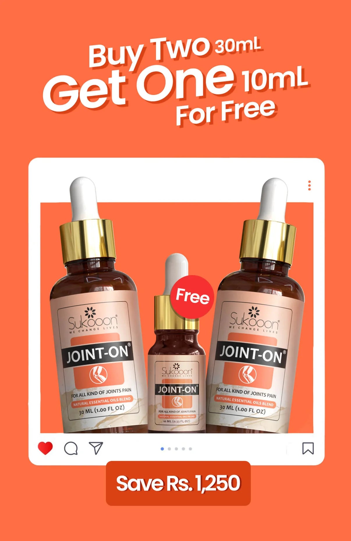 Sukoon Joint on Oil 30ml