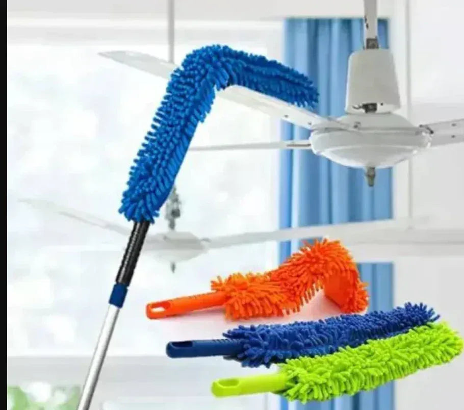 Cleaning Microfiber Duster Flexible Brush Easy Cleaning (Random Color) - Eazzy Store