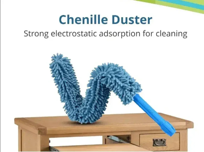 Cleaning Microfiber Duster Flexible Brush Easy Cleaning (Random Color) - Eazzy Store