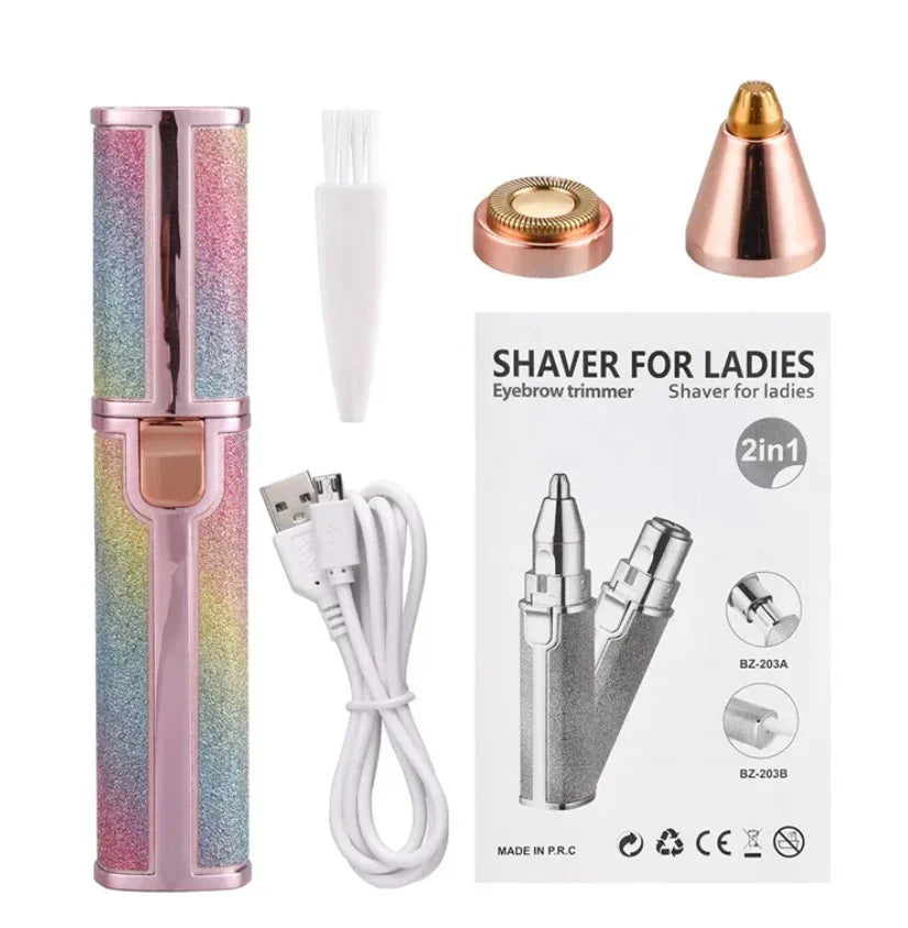 2 in 1 Eyebrow Electric Trimmer - Eazzy Store