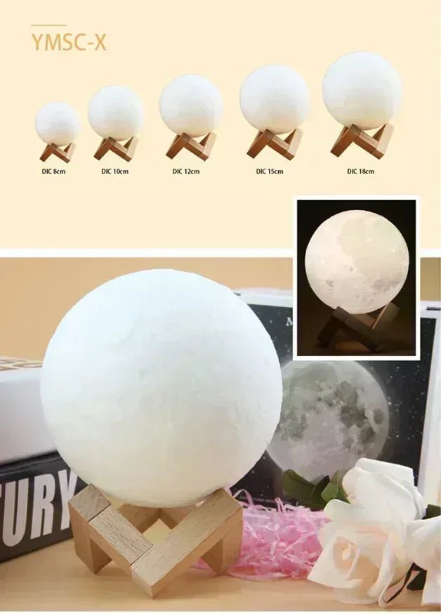 3D Print Moon Lamp - Eazzy Store