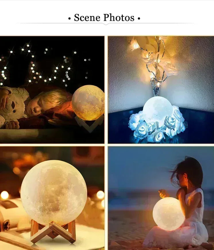 3D Print Moon Lamp - Eazzy Store