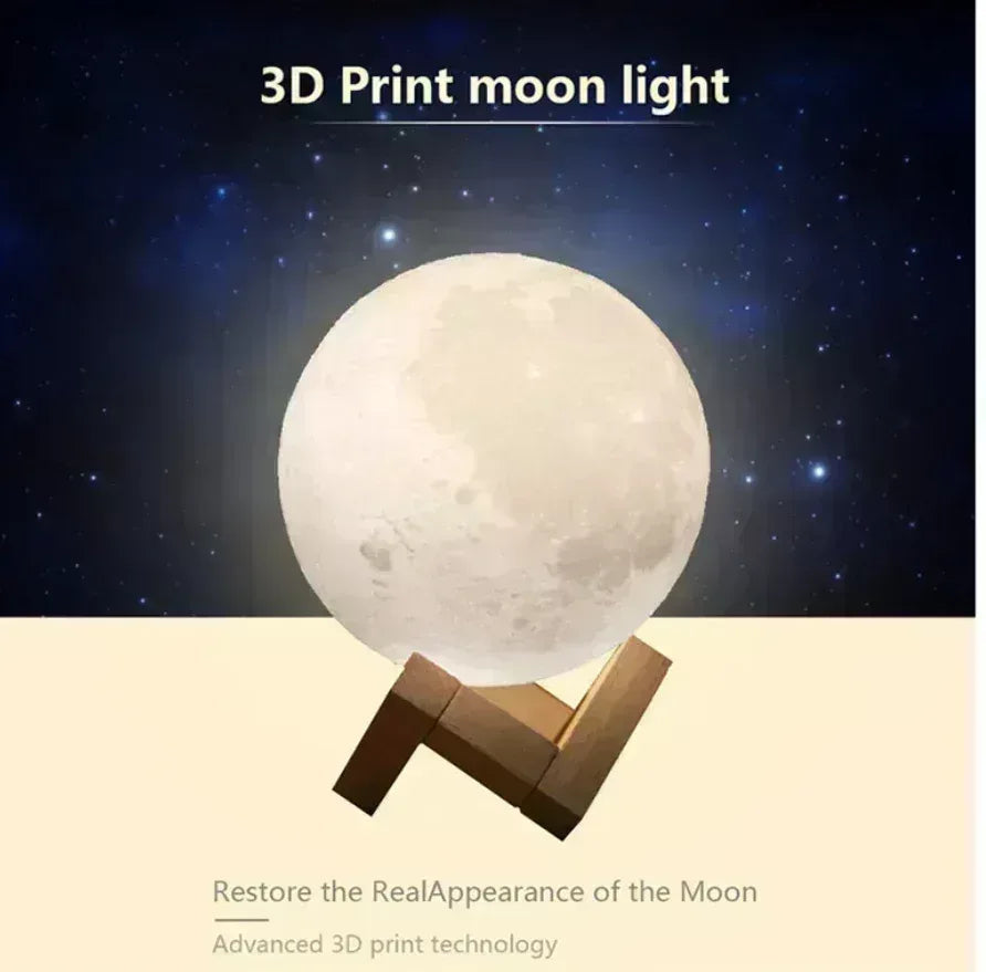 3D Print Moon Lamp - Eazzy Store