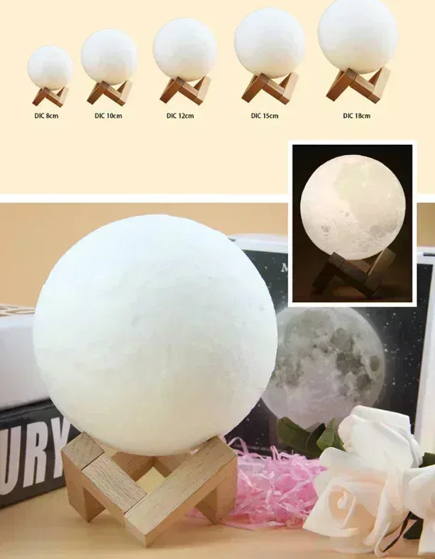 3D Print Moon Lamp - Eazzy Store