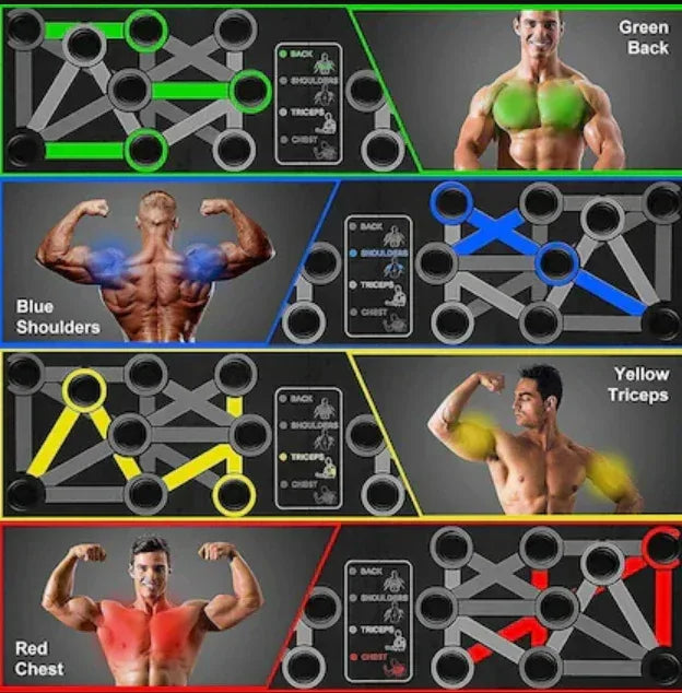 9-IN-1 MULTIFUNCTION PUSH-UP BOARD - Eazzy Store