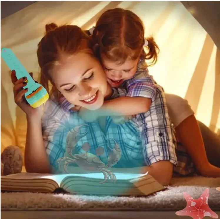 Kids Fun Slide Projector Torch - Eazzy Store