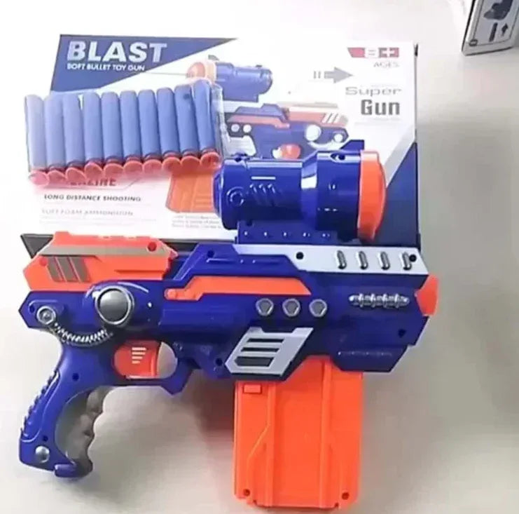 Toy Gun for kids with 10PCS EVA Foam Soft Bullet - Eazzy Store