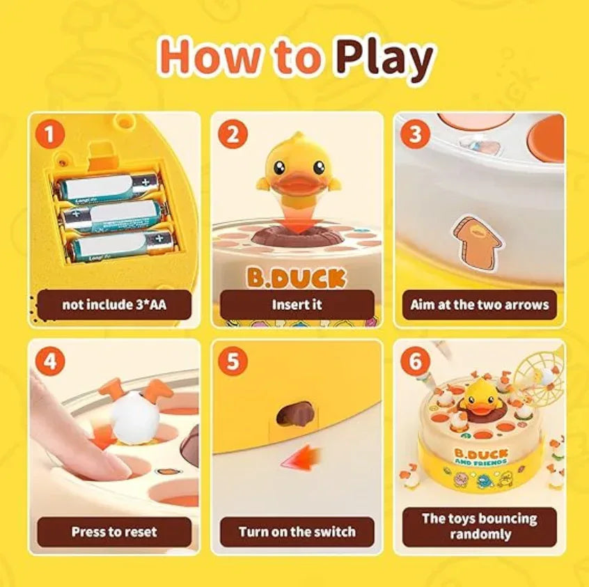 Bounce & Spin Catching Ducks - Eazzy Store