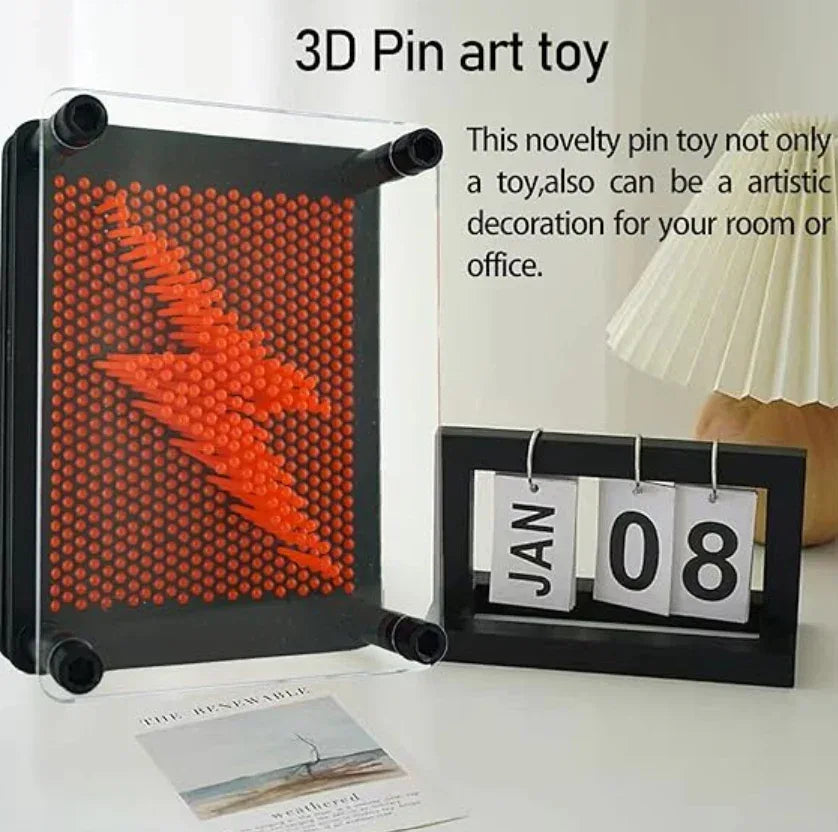 3D Clone Shape Pin Art - Eazzy Store