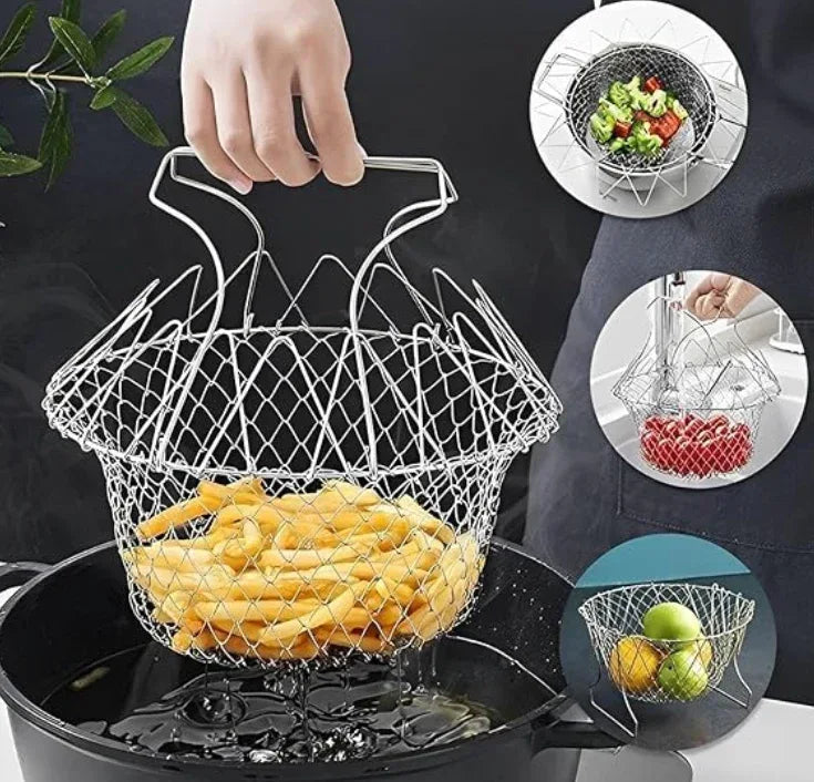 Multi-Purpose Frying Chef Basket - Eazzy Store