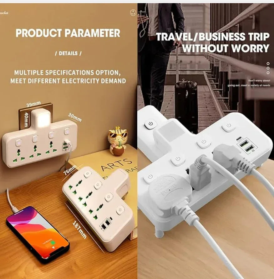 Multi functional wireless socket - Eazzy Store