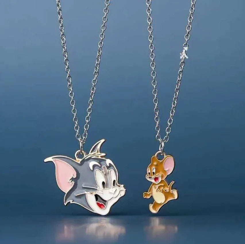 Tom and Jerry Best Friends Forever Necklaces - Eazzy Store