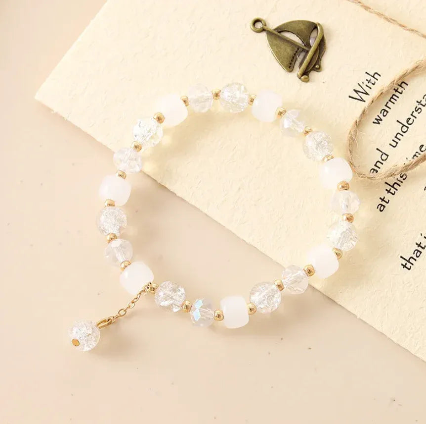 IG Style Sweet Butterfly Beaded Crystal Wholesale Bracelets - Eazzy Store