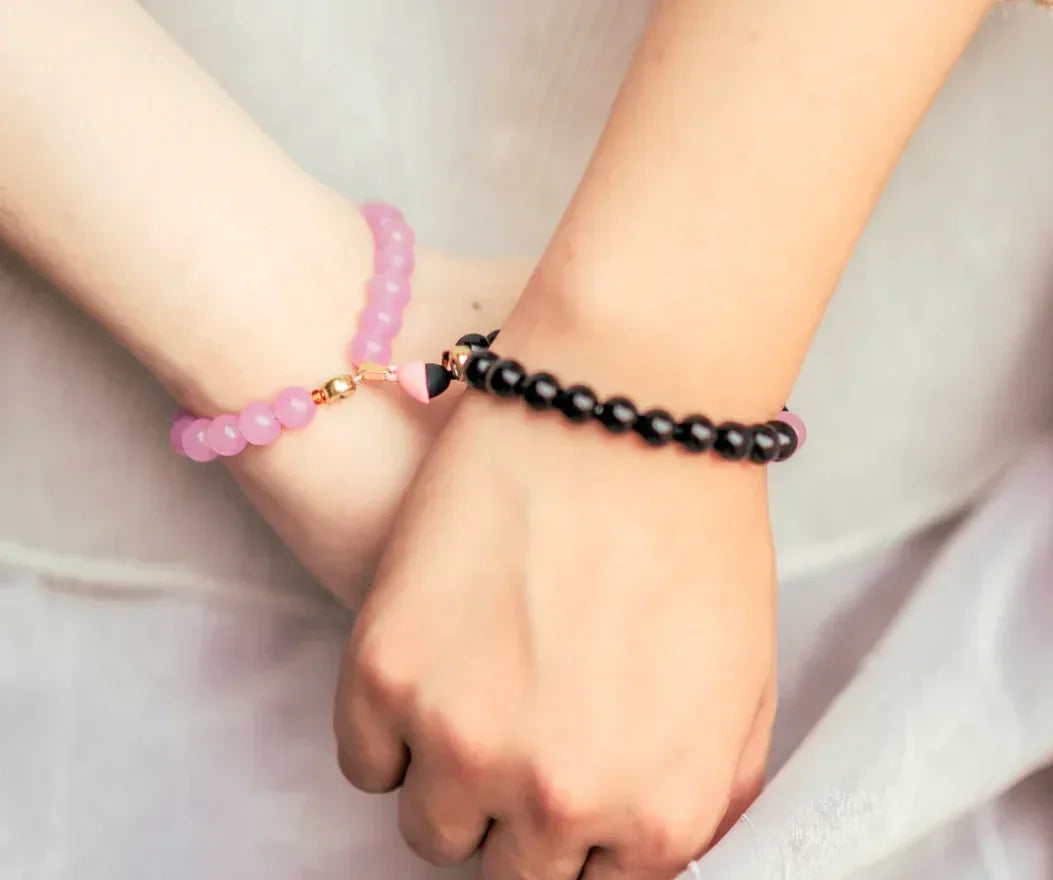 3-PC Magnetic Aesthetic Friendship Bracelets (New Collection) - Eazzy Store