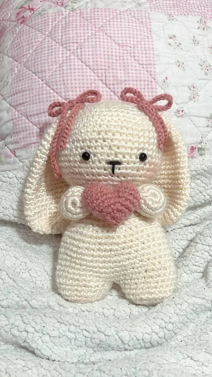 Bunny Plushie | Handmade Crochet Plushies | ES - Eazzy Store