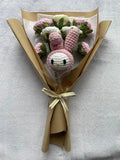 Crochet Beautiful Flower Bouquet for Giftings - Eazzy Store