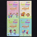 Sank Magic Practice Copybook Pen Preschools Kids 4-Pcs - Eazzy Store