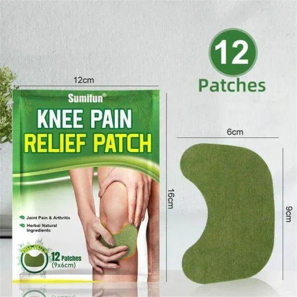 Knee Pain Relief Patch, Warming Herbal Plaster Pain Patches - Eazzy Store