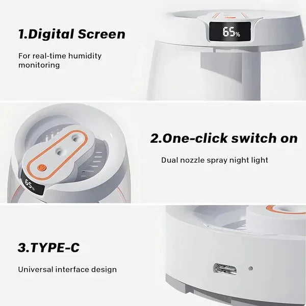 J10 Humidifier Professional Large - Eazzy Store