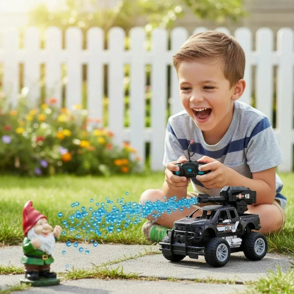Rechargeable Remote Control Water Shooter Car For Kids - Eazzy Store