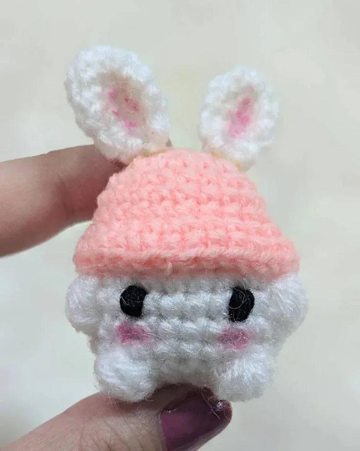 Handmade Crochet Mushroom Hat – Cute & Aesthetic Cottagecore Beanie for Women and Teens - Eazzy Store