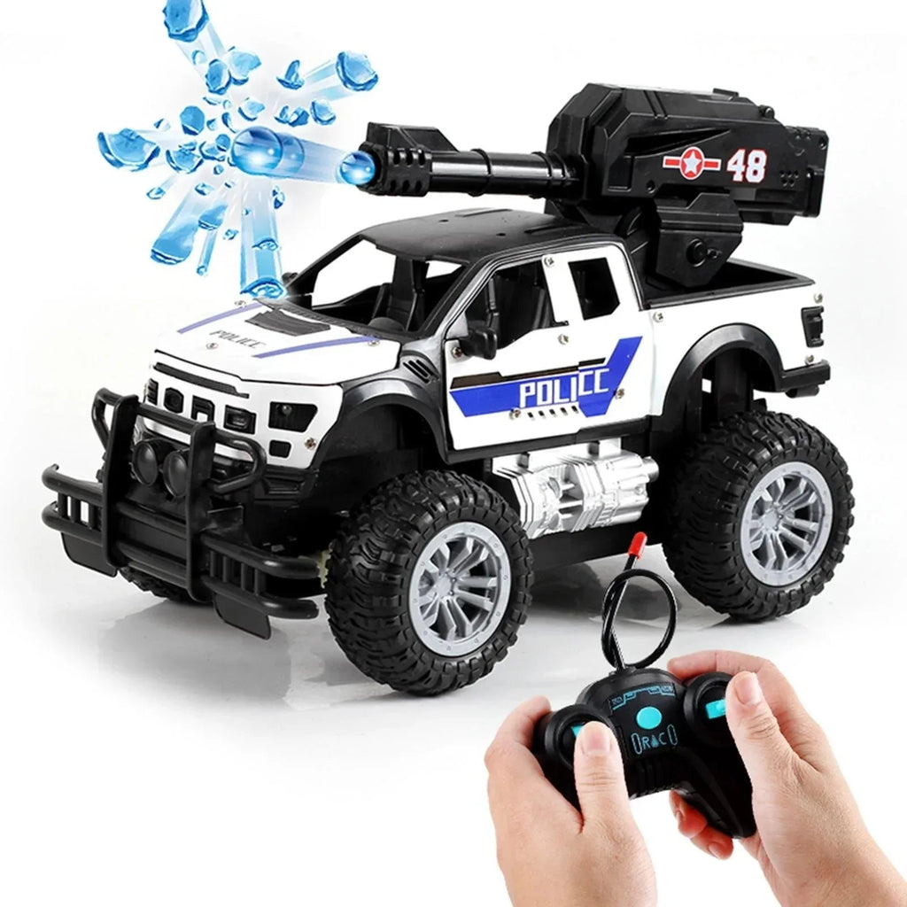 Rechargeable Remote Control Water Shooter Car For Kids - Eazzy Store