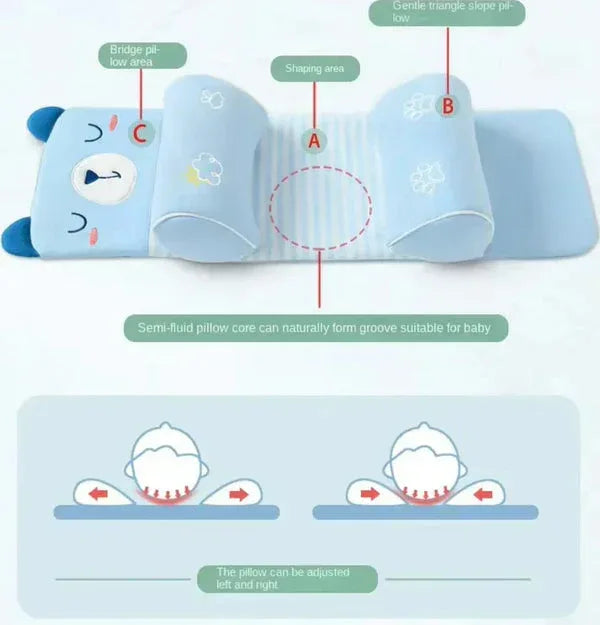 Baby Head Shaping and Support Pillow - Eazzy Store