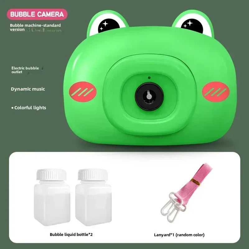 Camera shape soap bubble making machine for kids - Eazzy Store