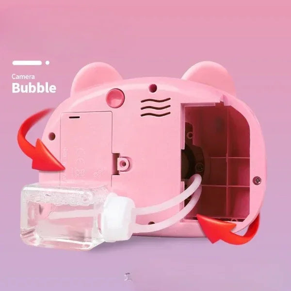 Camera shape soap bubble making machine for kids - Eazzy Store