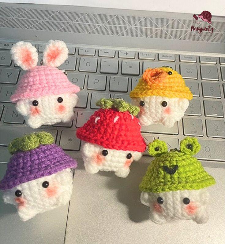 Handmade Crochet Mushroom Hat – Cute & Aesthetic Cottagecore Beanie for Women and Teens - Eazzy Store
