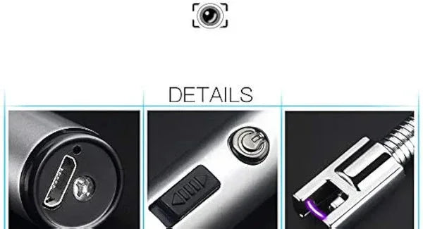 Electric Arc Lighter with 360°Flexiblity - Eazzy Store