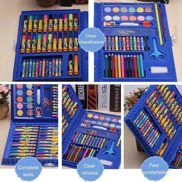 86 Pcs Kids Drawing Colours Art Set - Eazzy Store