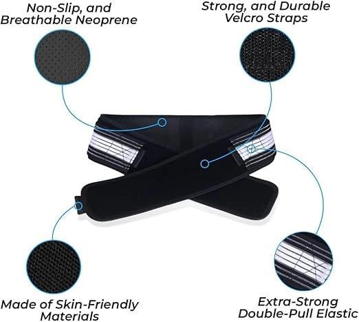 Premium Lumbar, Sciatic, Hip & Back Pain Relief Belt - Eazzy Store