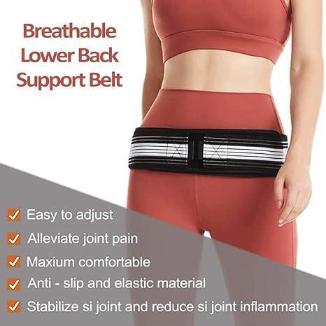 Premium Lumbar, Sciatic, Hip & Back Pain Relief Belt - Eazzy Store